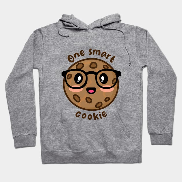 One smart cookie (on light colors) Hoodie by Messy Nessie